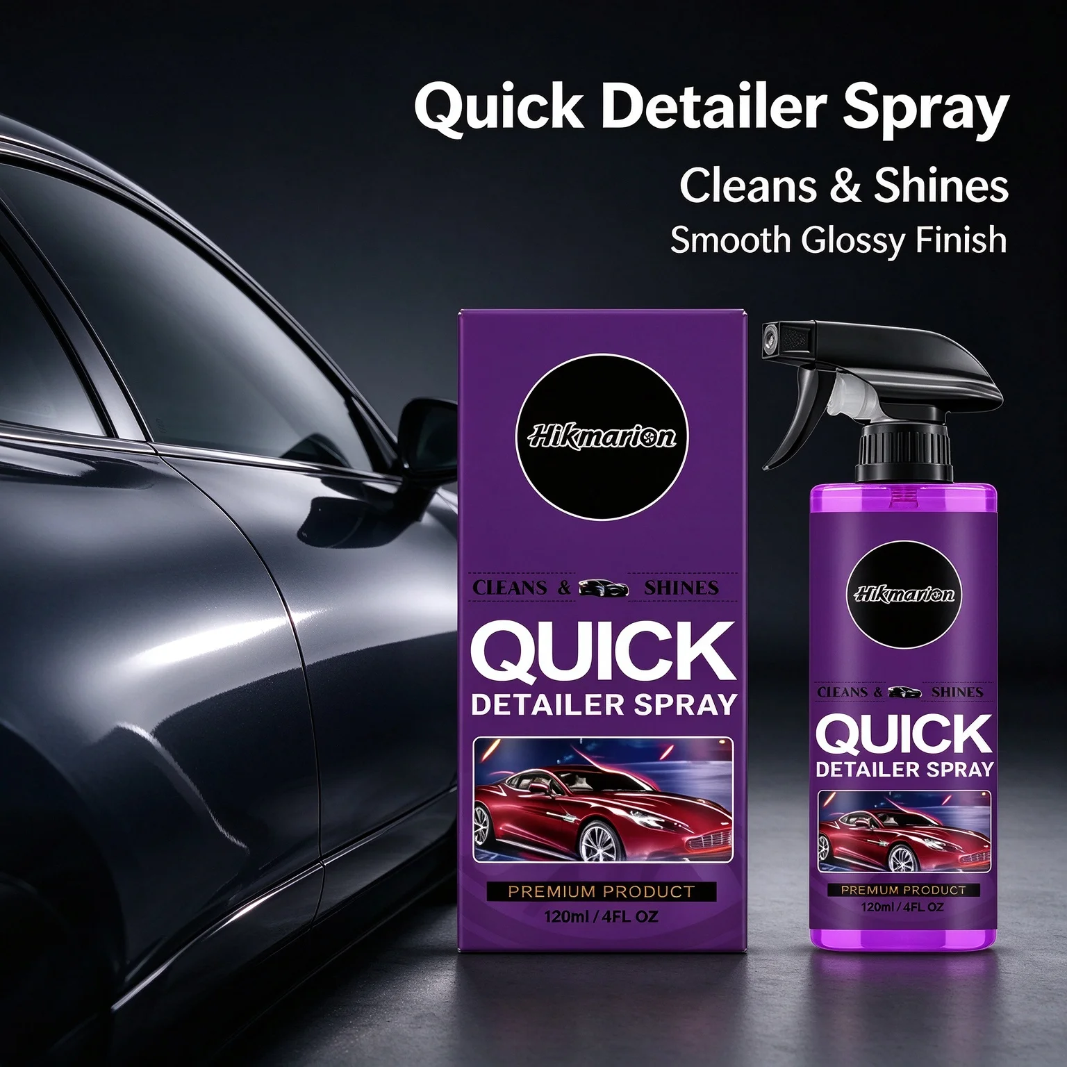 3 In 1 High Protection Quick Ceramic Coating Spray Powerful Auto Nano Spray Car Wax Polishing Spray Scratch Remover Car Products