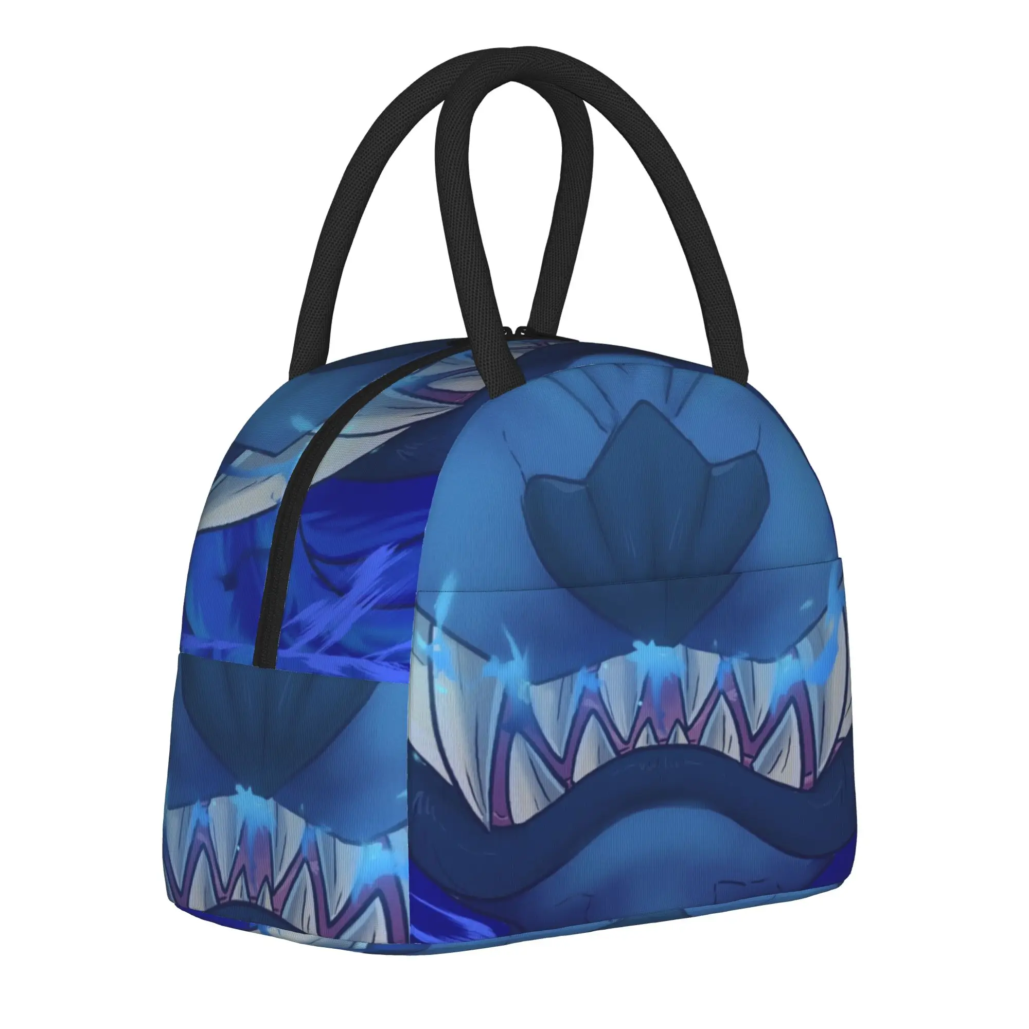 Lunastra Maw Insulated Lunch Bag Thermal Bag Meal Container Monster Hunter World Dragon MHW Tote Lunch Box Food Storage Bags