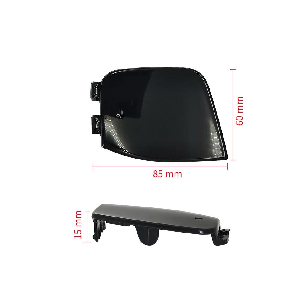 For Mercedes benz W247 Car Front Bumper Tow Hook Cover Cap Black For Benz GLA Class 2020-2023 GLA200 GLA220 2478859403