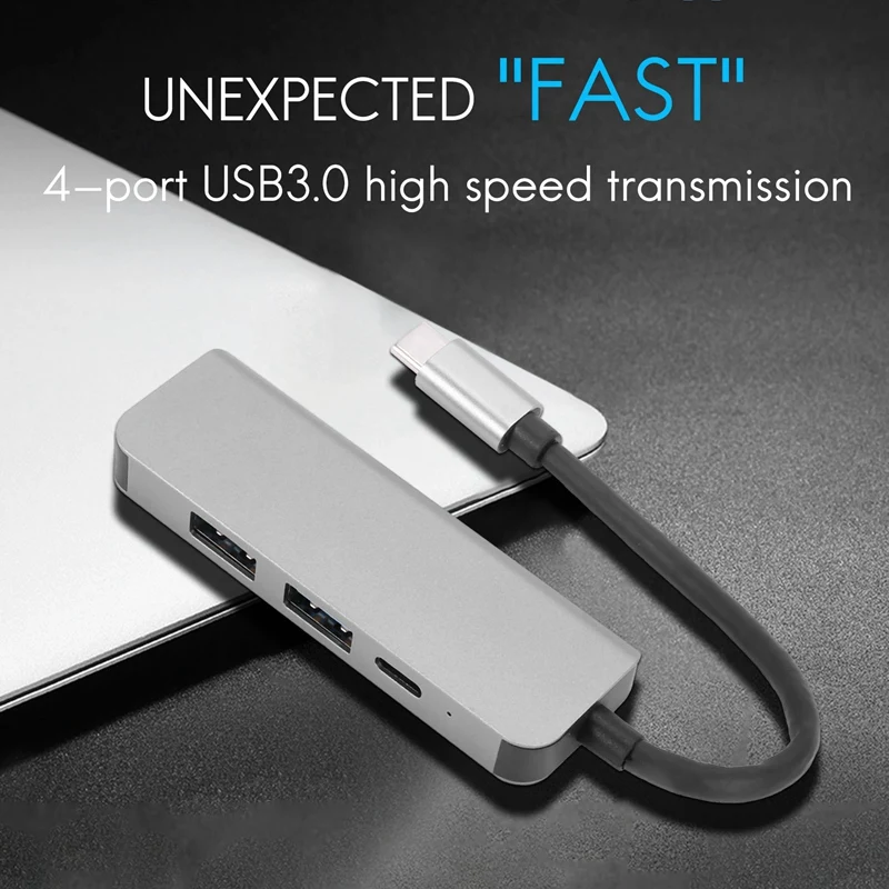 4 In 1 DEX Station For Samsung S8 S9 S10 Plus Note 8 9 Dex Cable USB C To  Adapter For Huawei Mate 20 P20 Pro