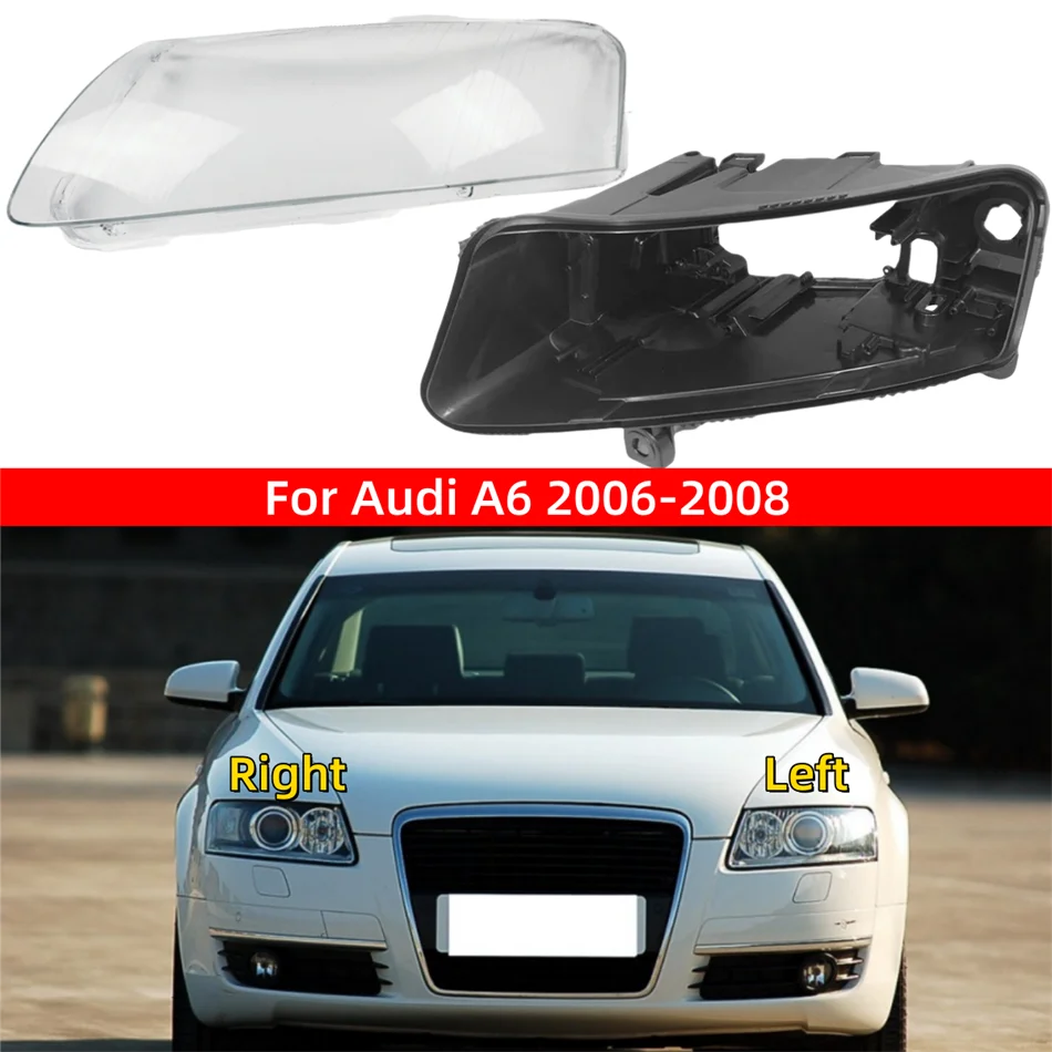 

For AUDI A6 2006 2007 2008 Car Interior Replacement Parts Headlights Cover Headlight Bulb Holder