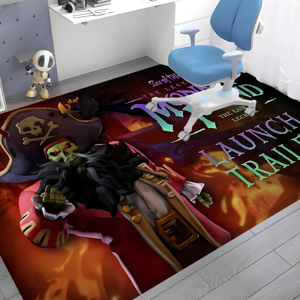 Game The Secret Monkey Island Metal Entrance Nordic Style Bedroom Living Room Doormat Home Balcony Anti-Slip Modern Home Decor