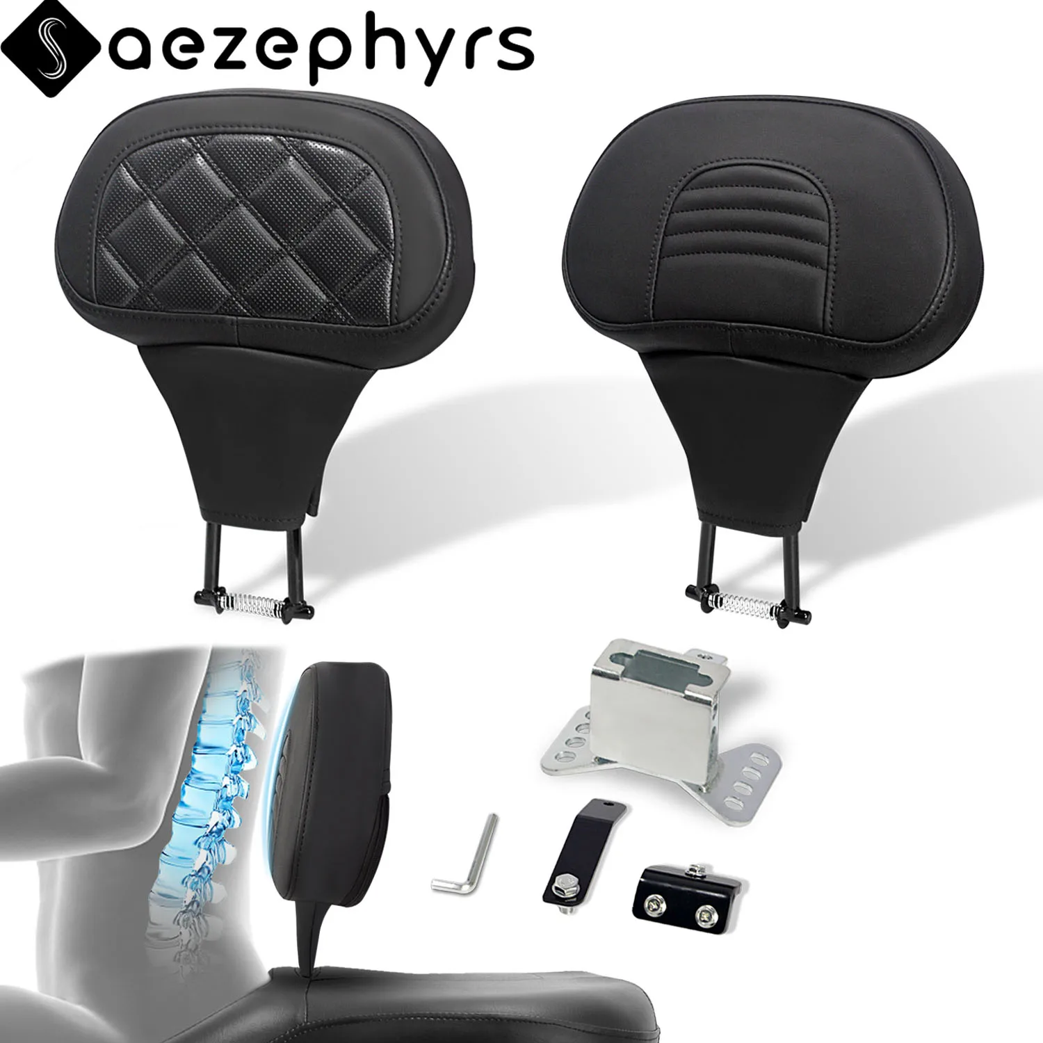 

Комплект для крепления спинки сиденья водителя мотоцикла, регулируемый и съемный, для Harley Touring CVO Electra Glide Street Glide FLHX Road King FLHR Road Glide FLTRX Ultra Limited FLHTK 2009-2025