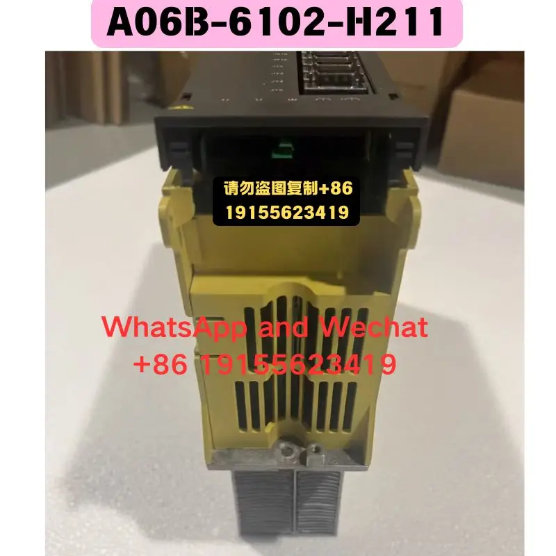 Used OEM disassembled parts A06B-6102-H211 Driver Functional test OK Fast delivery