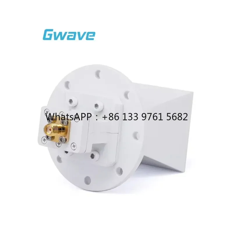 WSQ SMA Female Input 14dBi Gain Waveguide Standard Horn Antenna 6 GHz to 18 GHz Antenna