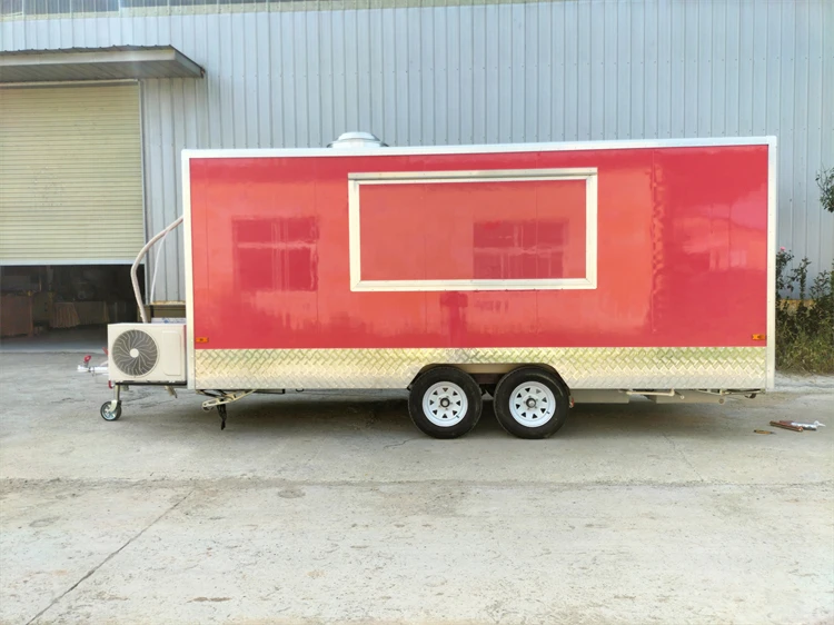 Catering Food Truck Fully Equipped Taco Trailer  Cheap Food Trailers