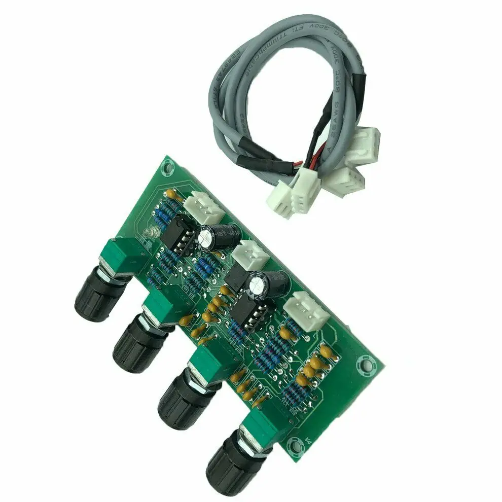 لوح مضخم صوت مسبق المضخم ثلاثي المضخم Pre-Amp ، NE5532 ، Preamp