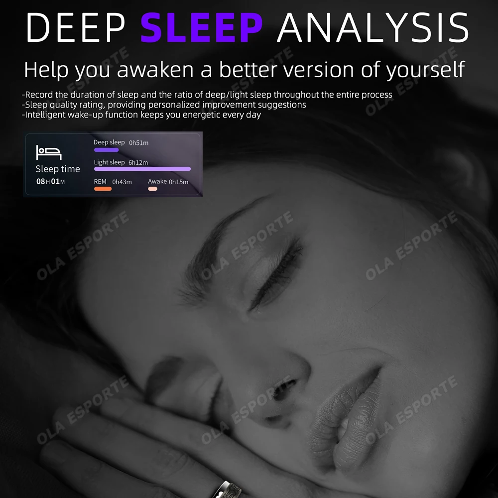 Retro Smart Ring 5ATM Waterproof Sleep Health Monitoring Fitness Pedometer Multiple Sports Modes Low Power Consumption Smartring