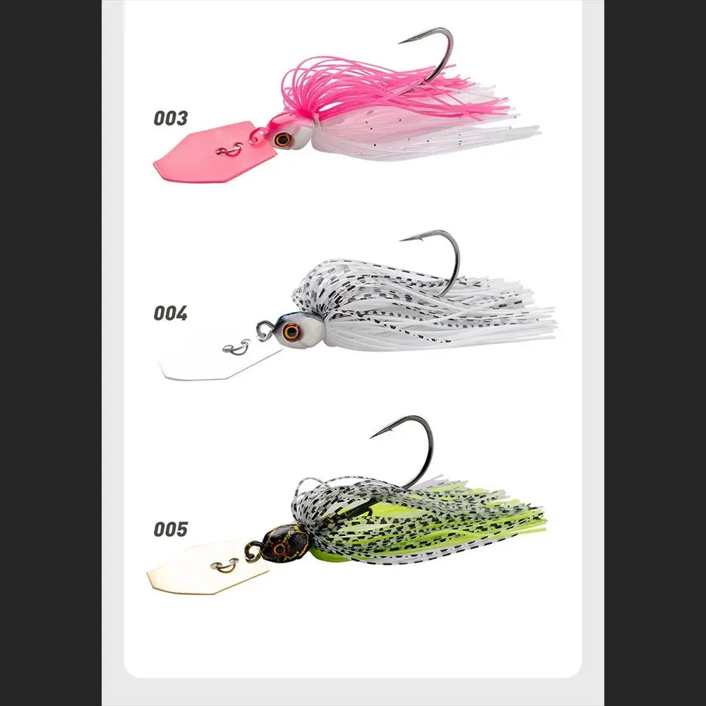 7.5CM 7g/8cm 12g Beard fishing lure 2024 Flap bass pike walleye spinner bait Walleye tassel Buzzbait Sea fishing