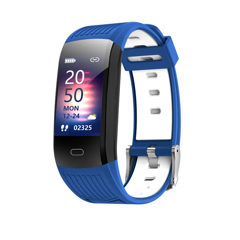 New smart bracelet custom wallpaper heart rate, blood pressure monitoring, weather music waterproof sports bracelet