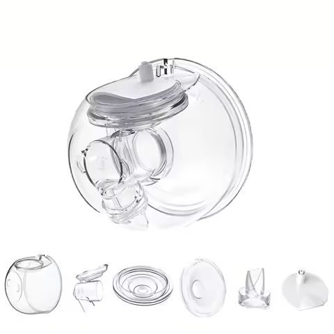 Wearable Breast Pump Parts Milk Collector Cup Flange Compatible with S9/S10/S12 Breast Pump Replacement Parts Accessories