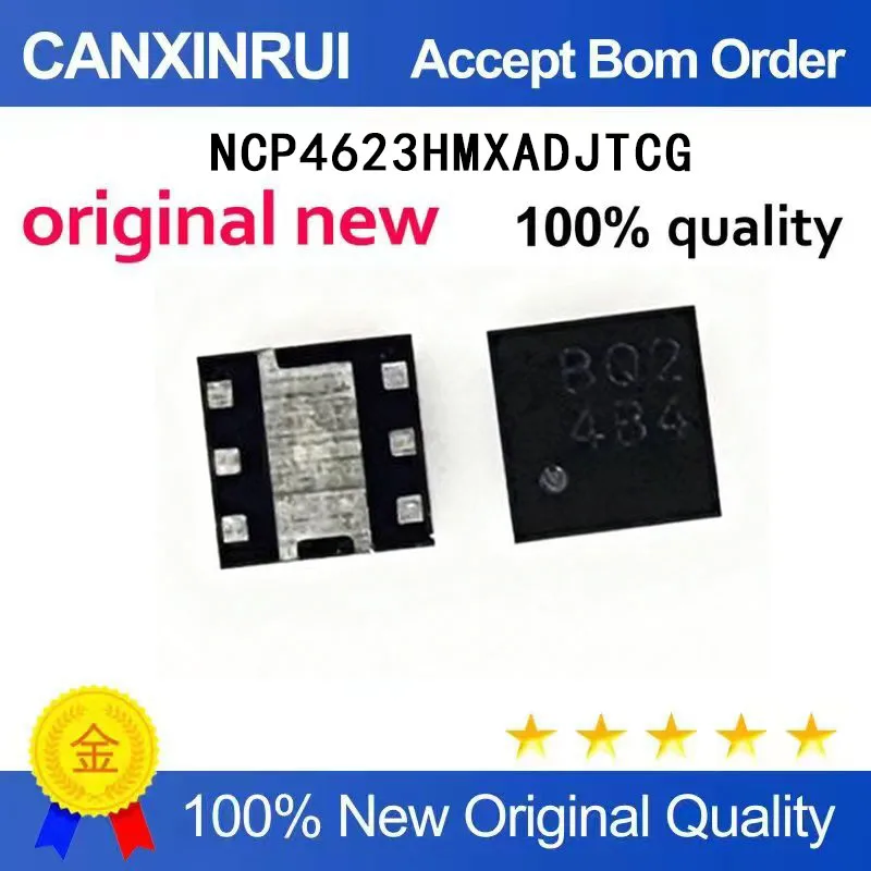 

(5-100 Pieces) Brand new original NCP46623HMXADJTCG NCP4623 XDFN6 spot chip IC