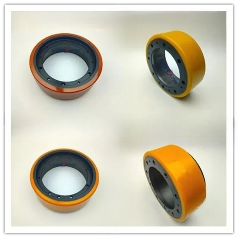 Electric Pallet Handling Forklift Drive Wheels, for Zhongli Nuoli Heli Hangfork PU Polyurethane Motor Load-bearing Wheel