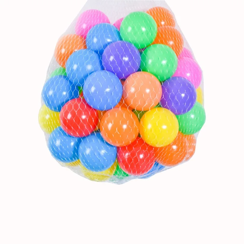 50PCS Outdoor Sport Ball Colorful Soft Water Pool Ocean Wave Ball Baby Children Funny Toys Eco-Friendly Stress Air Ball