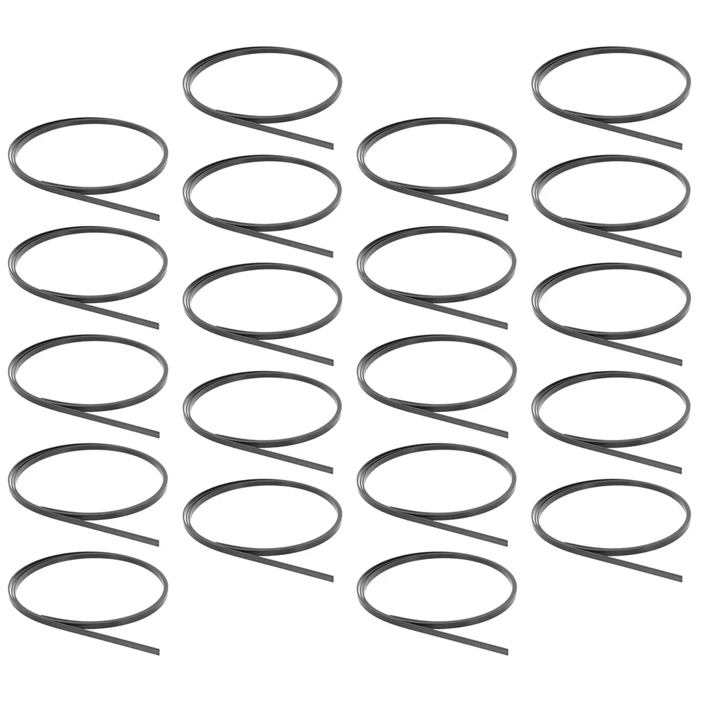 

20pcs Black 1650*6*1.5mm ABS Guitar Binding Purfling Strips Decorative Edge Inlay Trim for Acoustic Guitar Body Decor