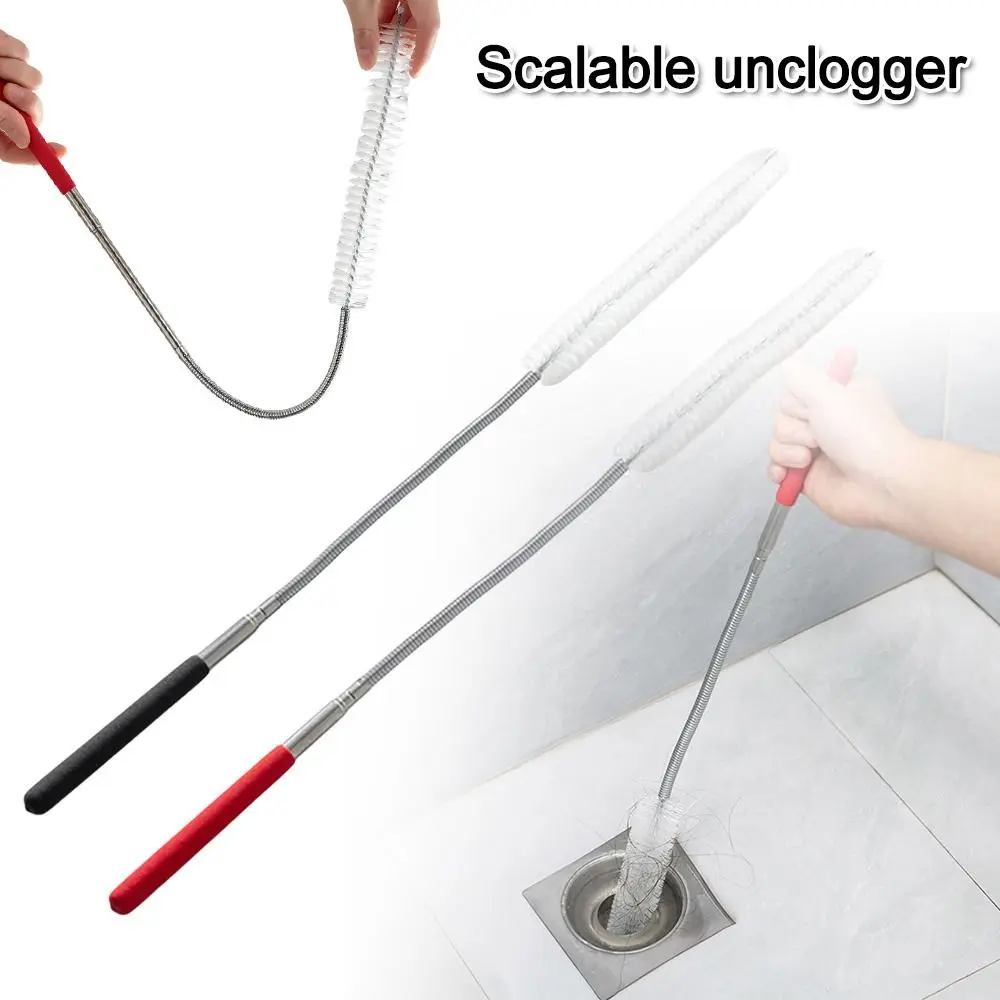 

Multi-purpose Drain Cleaner Extendable Effectively Capture Hair Washing Machine Brush Drain Unclogger Brushes