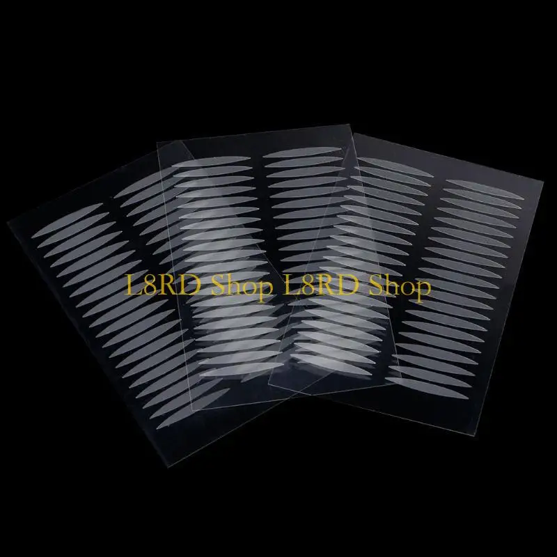 L8rd 40pcs Unsichtbar olivförmige Doppel -Augenlid -Aufkleberklebeband Make -up