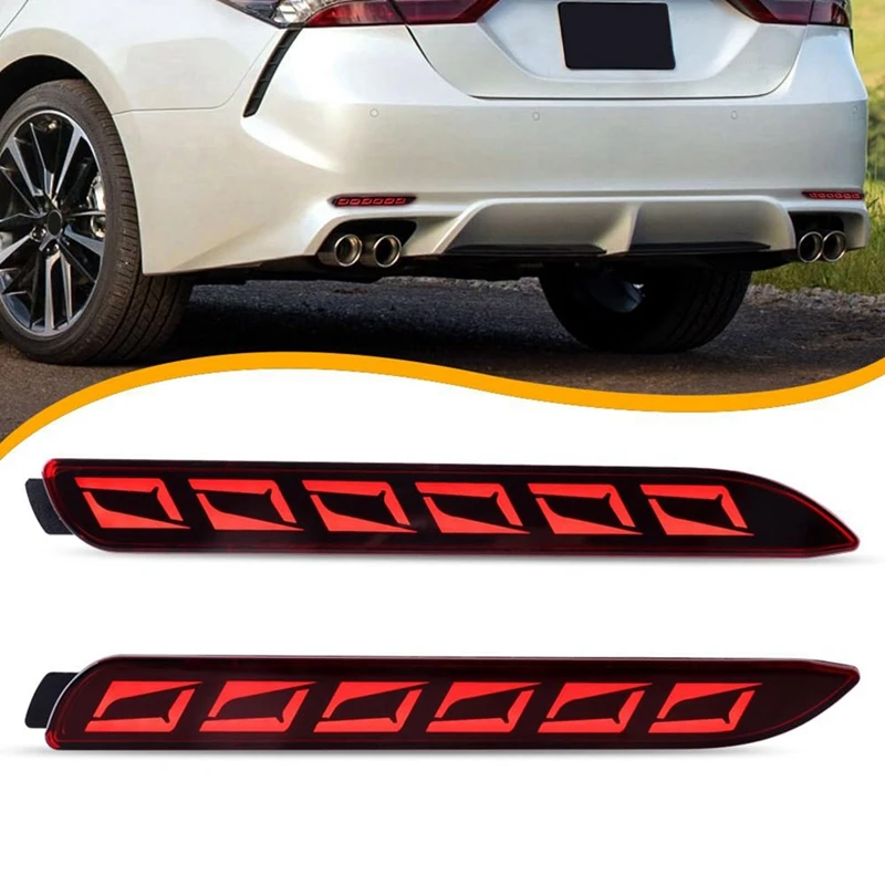 

Rear Bumper Reflector Brake Tail Light Sequential Turn Signal Lamp For Toyota Camry Sienna Avalon Sienna Lexus GX470