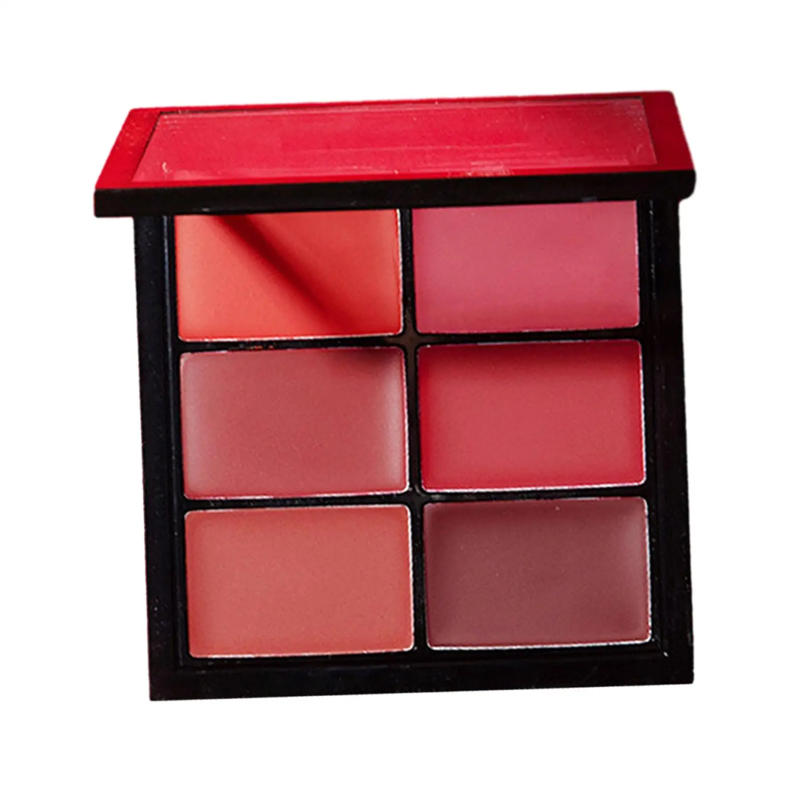 Palette de lèvres mates, Kit professionnel de rouges à lèvres nus Non collants, brosses de couleurs multiples pour femmes, cadeau de maquillage
