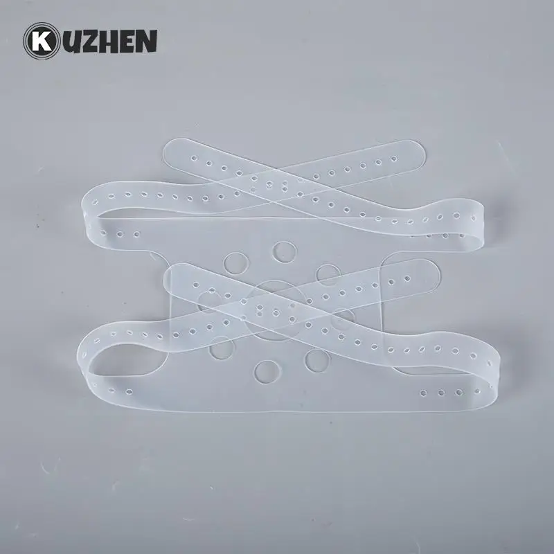 

Replacement Strap Headgear For CPAP Mask Respirator Adjustable Elastic Band Silicone Fixed Strap