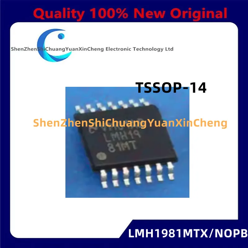

(5-10 шт.) 100% новый LMH1981MT LMH1981MTX LMH1981MTX/NOPB sop-14