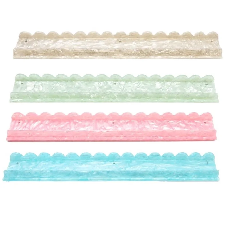 4PCS/Set Mahjong Racks with Magnetic Pushers Tortoiseshell Pattern 20 Inch Acrylic Mah Jongg Rack and Mahjong Racks Storage Bag