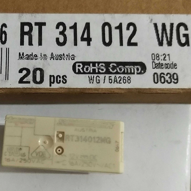New RT314012WG 12VDC  RT314012 WG 1PCS