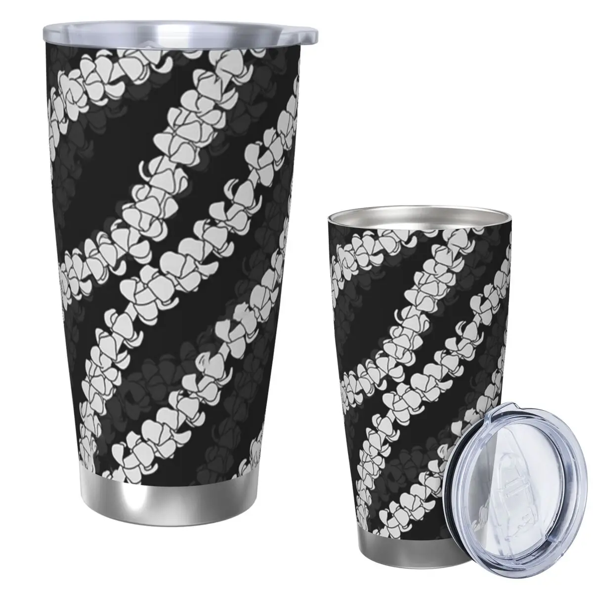 

Puakenikeni Single Leis On бирюзовый стакан из нержавеющей стали, кружки с вакуумной изоляцией, термохолодная чашка, соломинка с крышкой, 20 унций