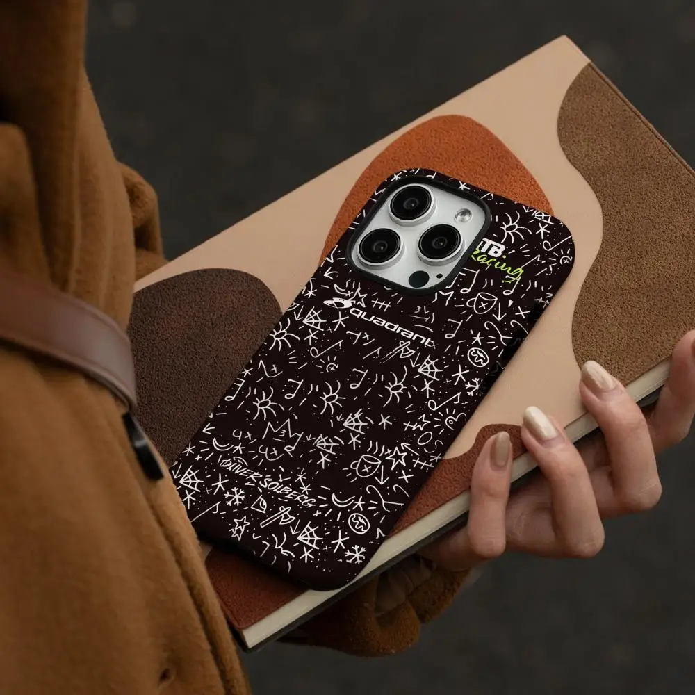 Чехол для телефона O-Oliver Solberg для IPhone 17, 16, 15, 14, 13, 12 Pro Max Plus, глянцевый двухслойный жидкий жесткий корпус HD