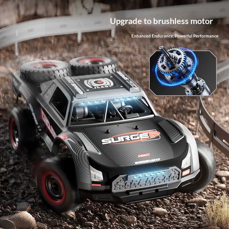 SURGE Brushless RC Remote Control Car 4WD High Speed Off Road  Climbing Truck Large Scale Boys Outdoor Racing Toy