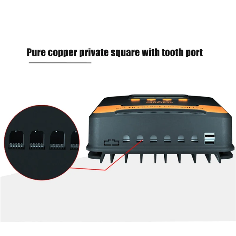 FEB-60A MPPT Solar Charge Controller 12V 24V Auto Adapting Lead Acid Lithium Battery Charging Controller for Solar