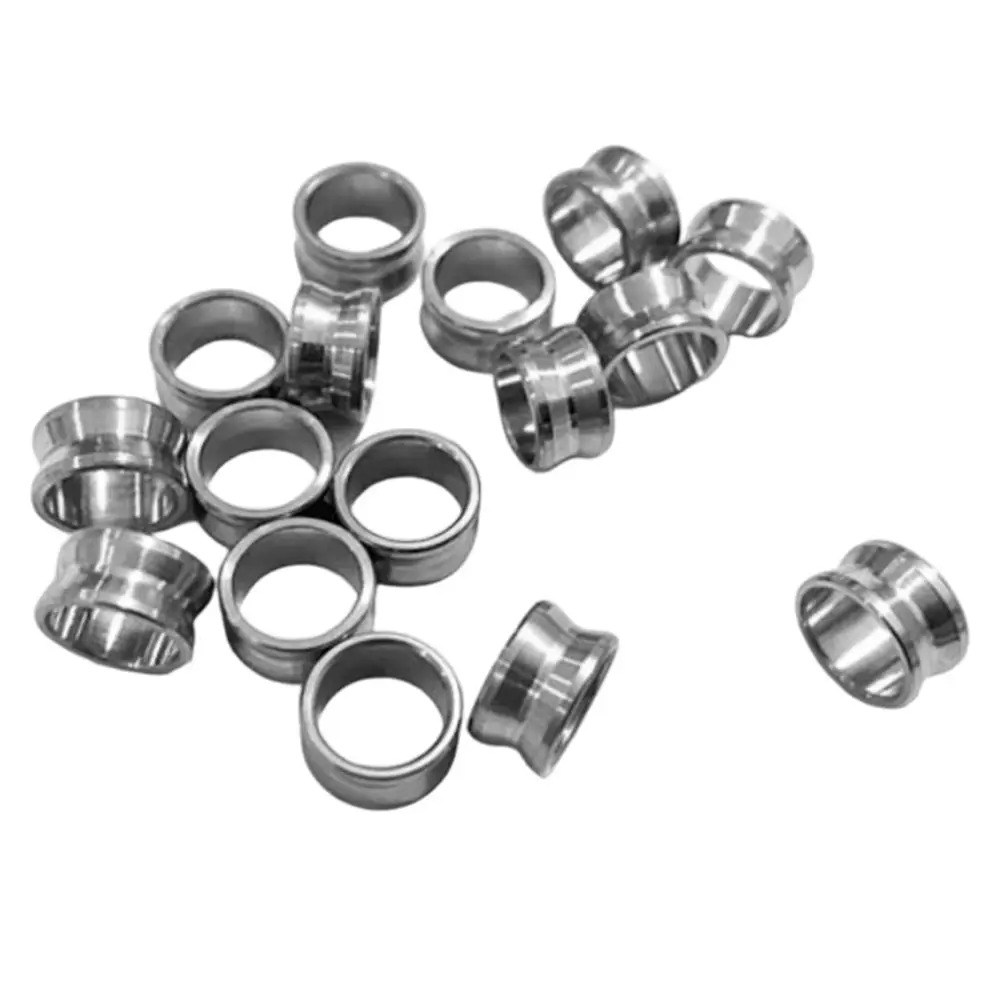Fishing Reel Line Roller Bearing 8mm ID Metal Replacement Part For Reel Repair Silver Left Right Hand Interchangeable