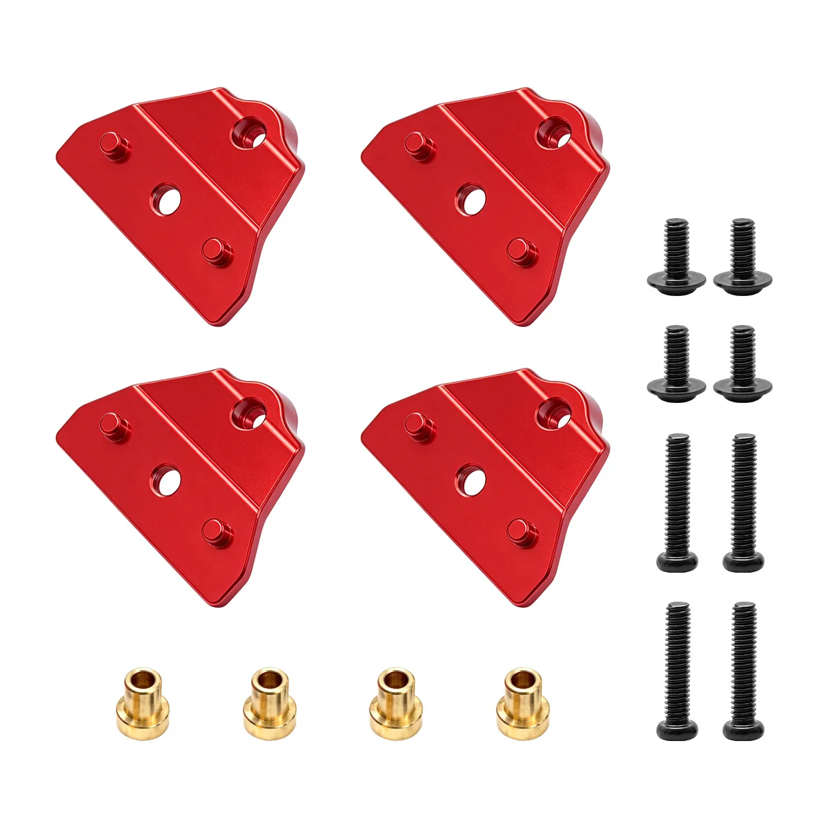 RC Car Metal Upgrade Front and Rear Shock Absorber Bracket Fit For MN 1/12 MN168 MN78 Modification Remote Control Car Parts