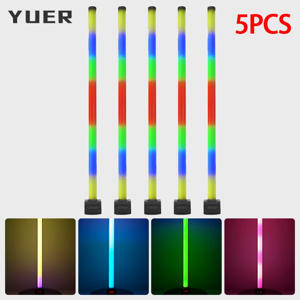 

Светодиодный RGB 3IN1 Теплый/белый свет Пиксельный свет со стирным стробоскопом Барный свет Управление звуком для DJ Disco party bar club