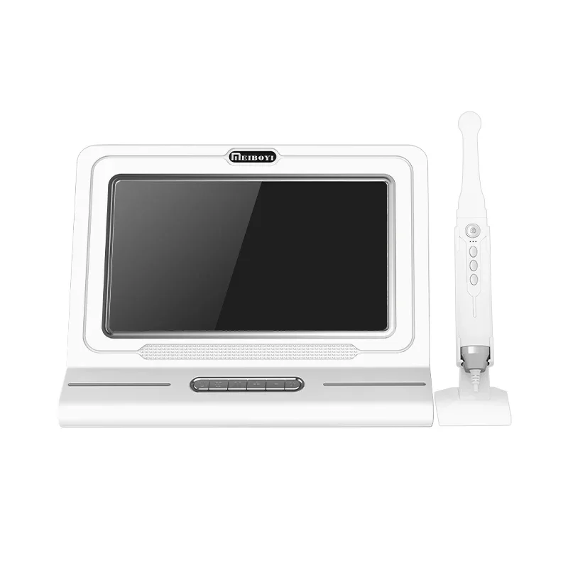 Meiboyi Latest 1080P HD Handheld Tooth Checking Scanner Teeth Detect for Mouth With 11 Inch Display & Handle Home Use fast shipp
