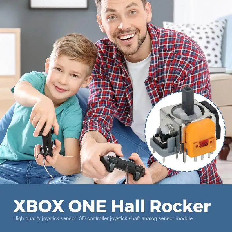 Controlador de Joystick electromagnético, potenciómetro, palanca de pulgar, controlador basculante Hall