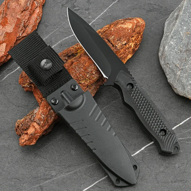 Straight Knife Outdoor Leisure Mountain Climbing Essential Equipment Hunting Fishing Self Defense Rock Climbing Exploration Tool