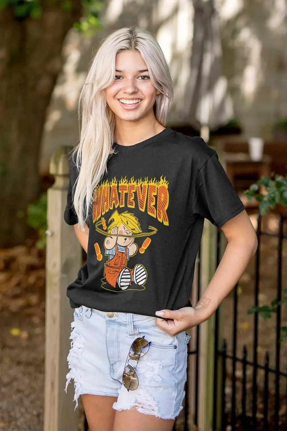 تي شيرت Brisco Brands Retro Dennis The Menace مهما كانت جرافيك للرجال والنساء