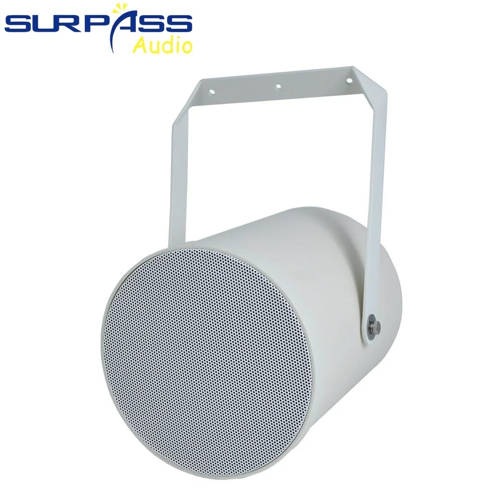 100V Waterproof IP55 Wall Speaker 12W Outdoor PA Audio Player Loudspeaker Public Address Stereo System Wall-mounted Park School