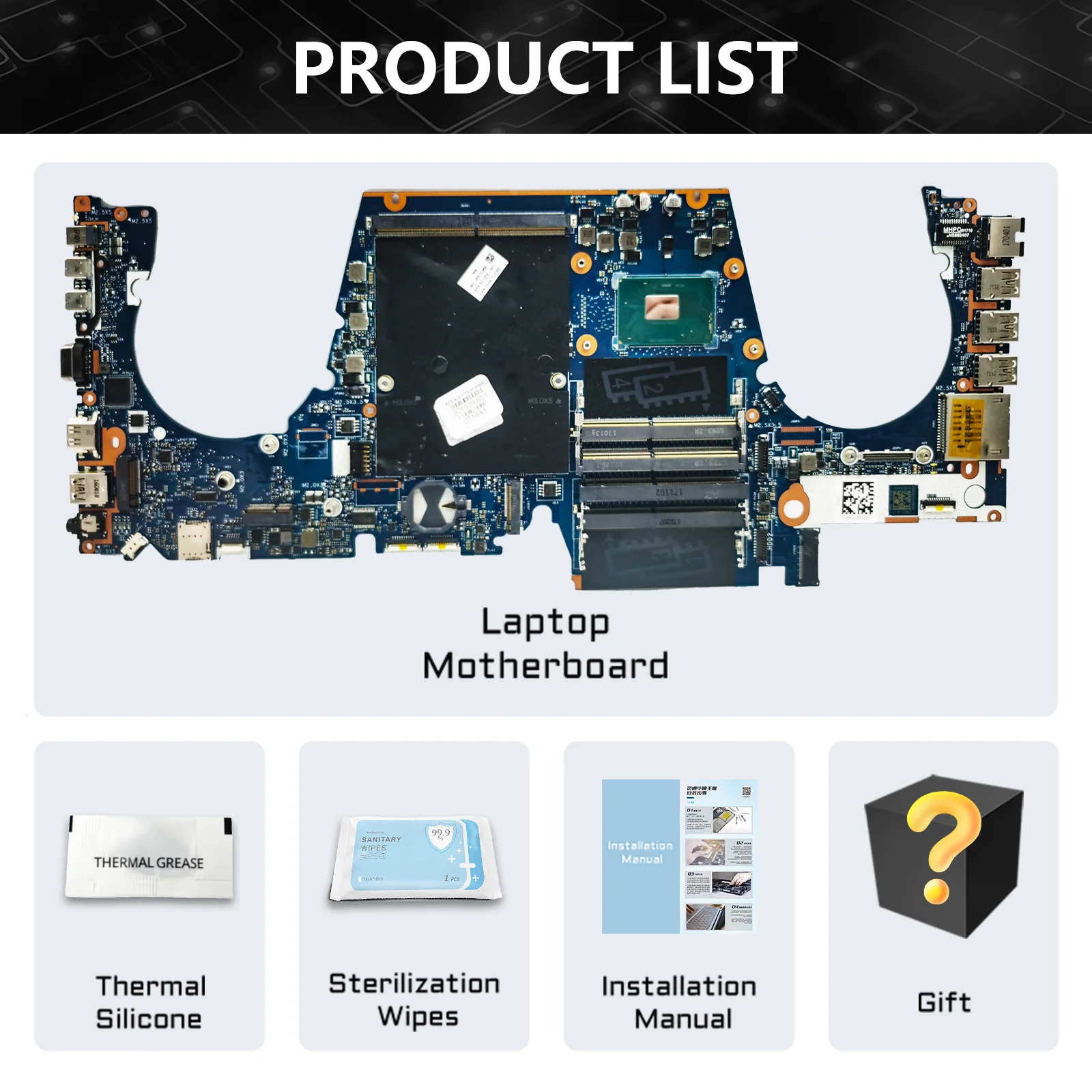 AKEMY CPW70 LA-E171P для ноутбука HP ZBook 17 G4, материнская плата с процессором i5 E3-1535M 921325 -601 921326 -60