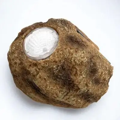 

Solar Stone Lamp Resin LED Garden Light Waterproof Outdoor Decorative Solar Powered Night Automatic Lighting System Energy
