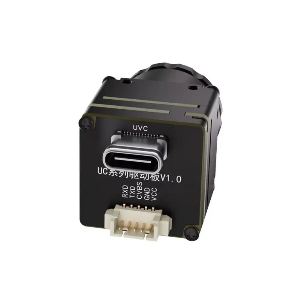 C-type CVBS uncooled mini thermal imaging camera module 640 9mm Mini2 256 analog video, suitable for 17mm industrial