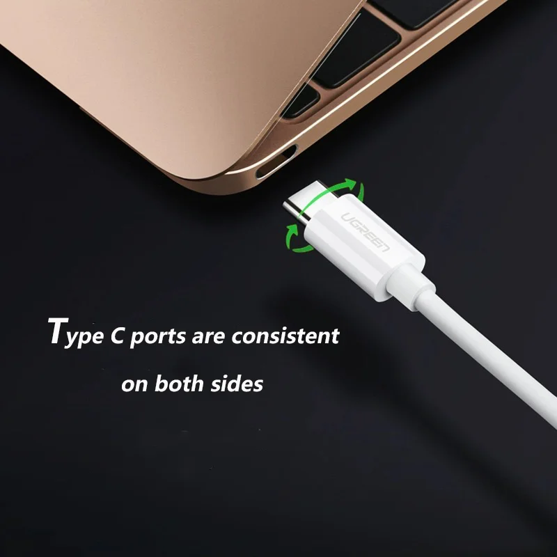 Ugreen USB C - Micro USBケーブル 1.5m Type C - Micro USB 2Aコード 急速充電とデータ転送対応