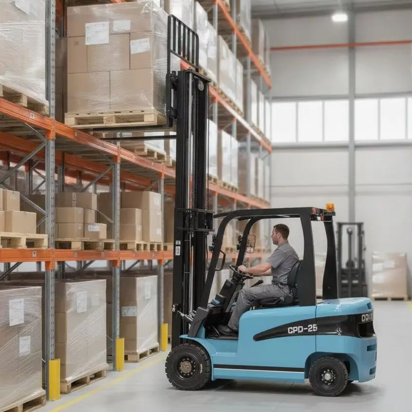 Custom Compact Forklift Truck for Industrial Warehouse Loading CE Euro 5 Hydraulic Transport Equipment
