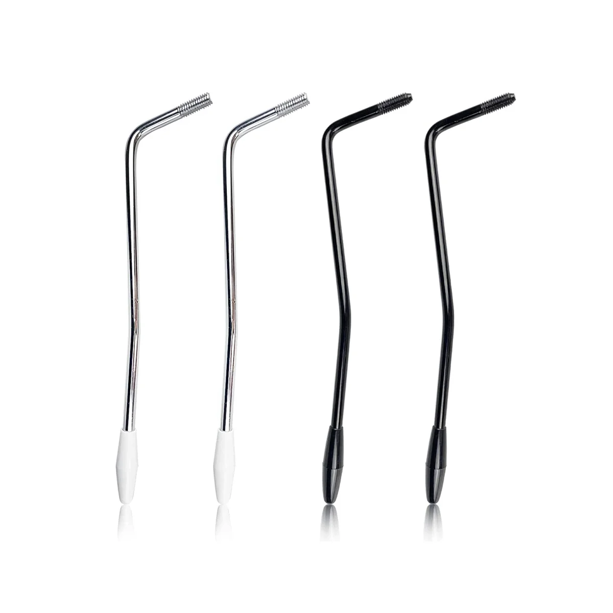 4 Pieces 6Mm Thread Tremolo Arm Whammy Bar,Metal Tremolo Arm with Tip for Stratocaster Electric Guitar Tremolo System