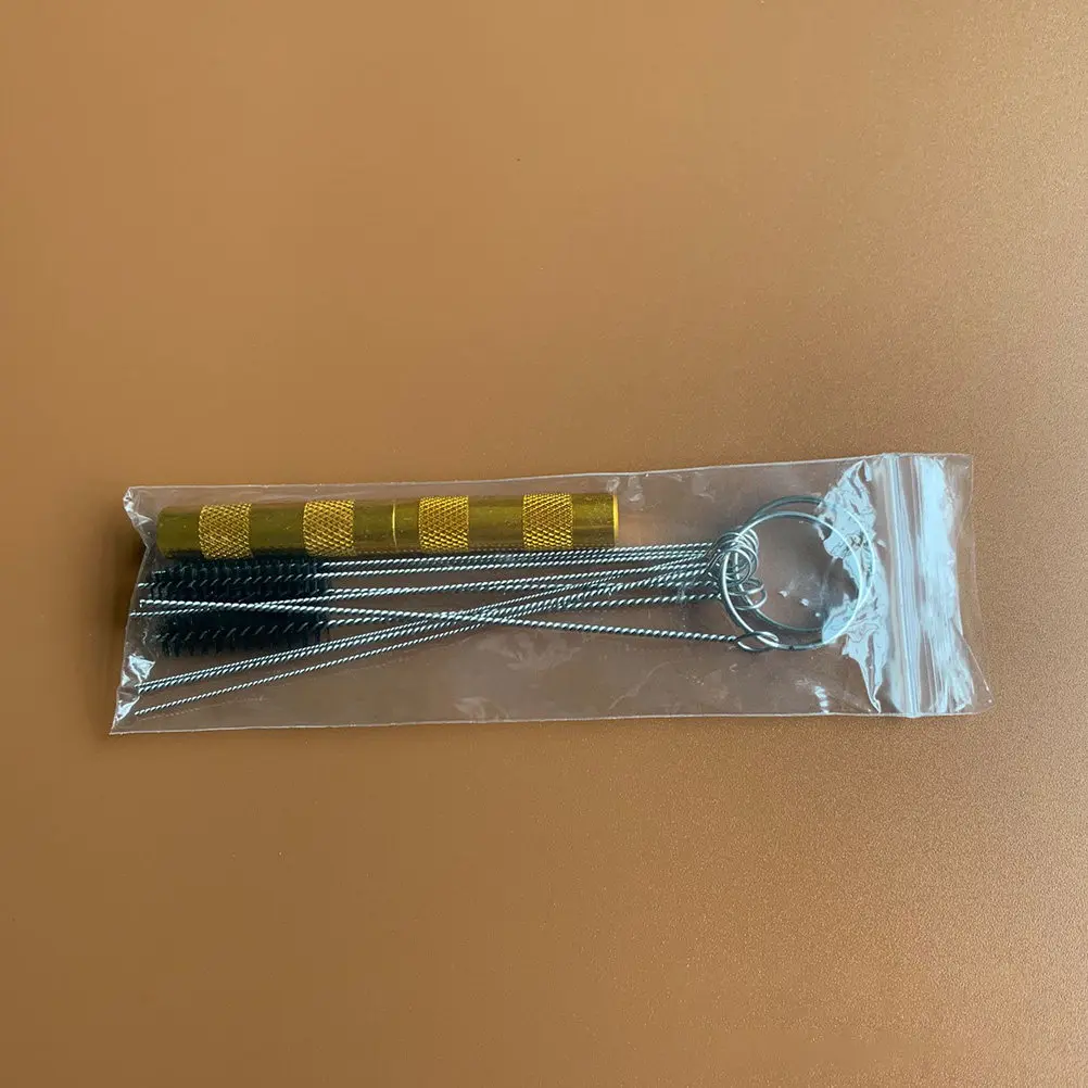 

Набор для чистки аэрографов: Премиальный комплект для очистки игл, прочный, нержавеющий, эффективный инструмент для обслуживания сопел