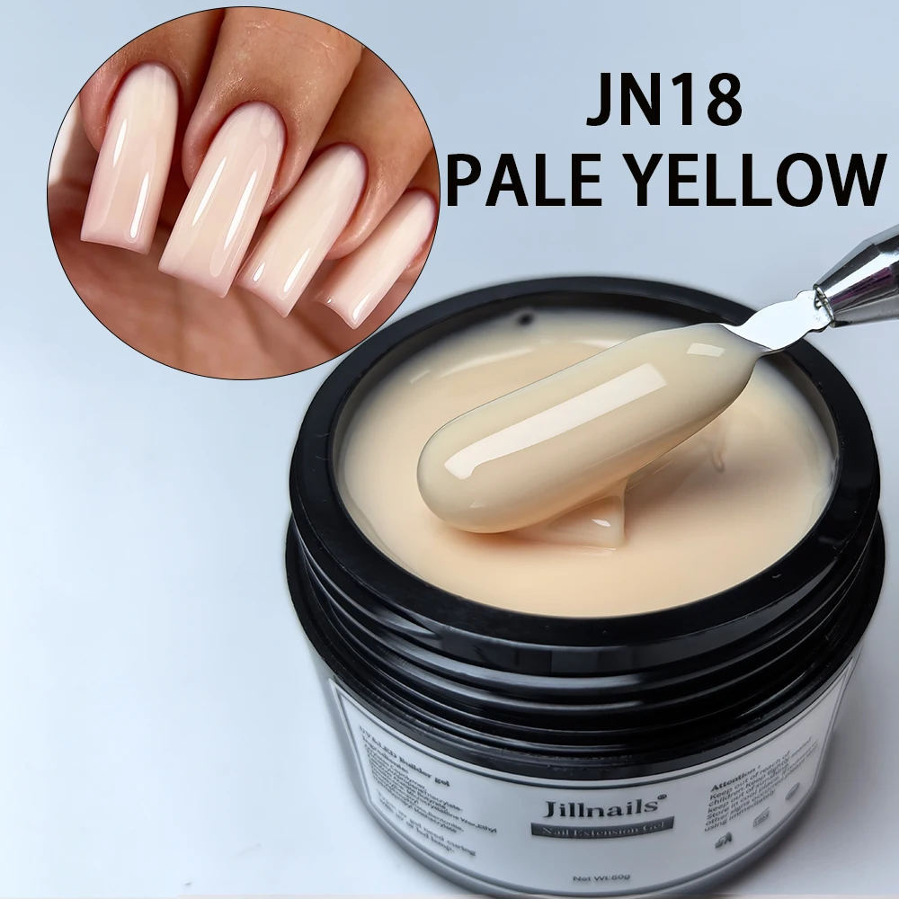 Jillnails Macaron Gel Builder Nagelgel 100g/50g LED UV Gel für Nagelverlängerung Gel-Aufbau 1 Stück/3 Stück/6 Stück/8 Stück Set