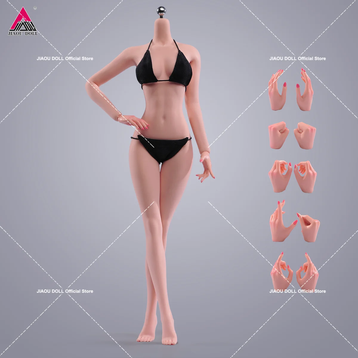 ANT 1/6 T303 ماكياج أنثى سلس الجسم كبير الثدي مع التفاصيل الفسيولوجية 2 ''الجندي عمل الشكل أقدام غير قابلة للانفصال