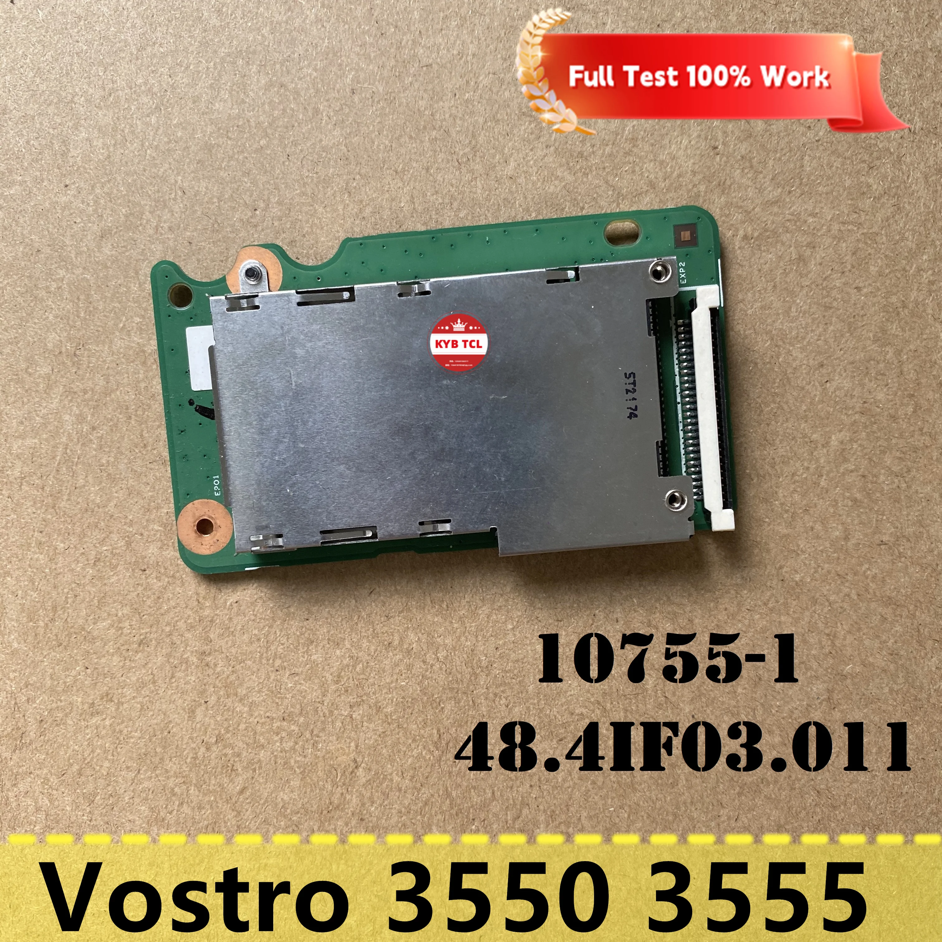 قارئ بطاقات لابتوب dell vostro ، مع قارئ بطاقات وكابل-1 ، 48.4if03. 011 ، 50.4if05. ، 50.4if05. 101