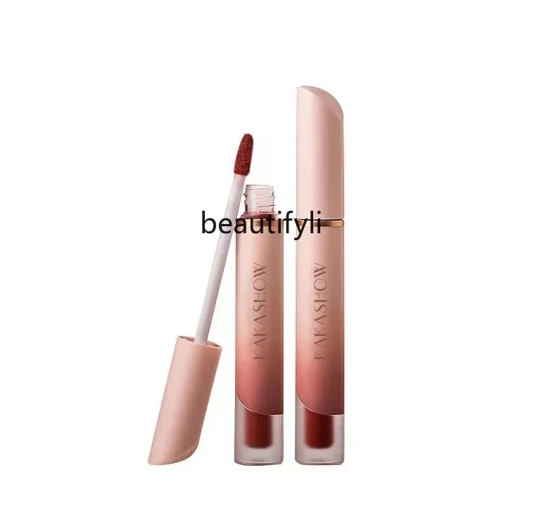 

Cream lip glaze velvet matte matte air lip mud lipstick white non-stick cup